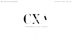 Desktop Screenshot of creativeexchangeagency.com