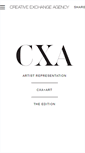Mobile Screenshot of creativeexchangeagency.com
